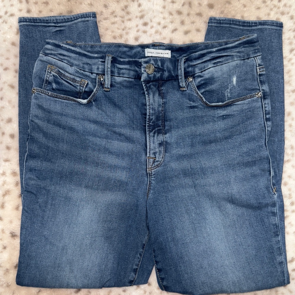 👖WOMENS GOOD AMERICAN JEANS  • SIZE 14/32 👖